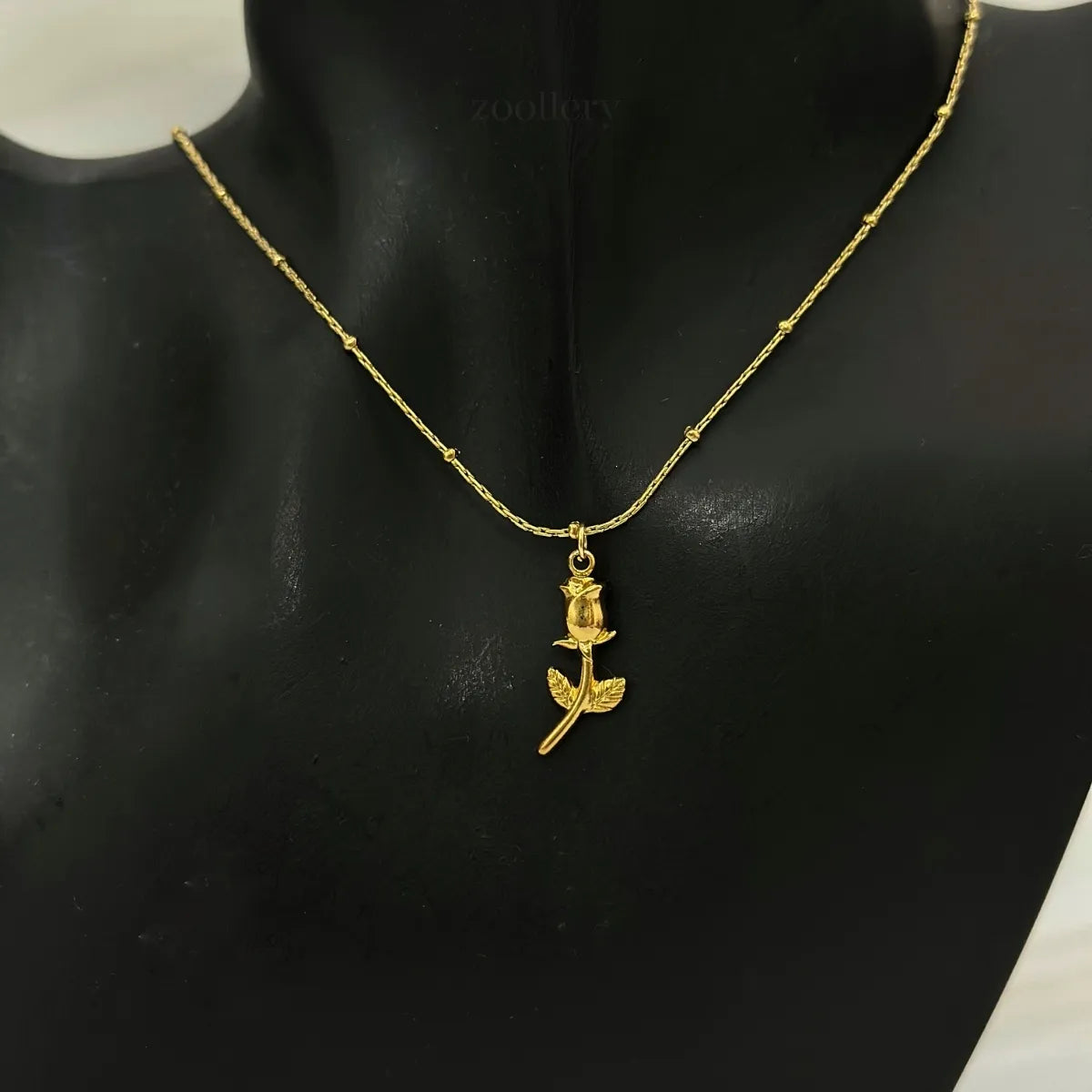 Rosa Charm Necklace