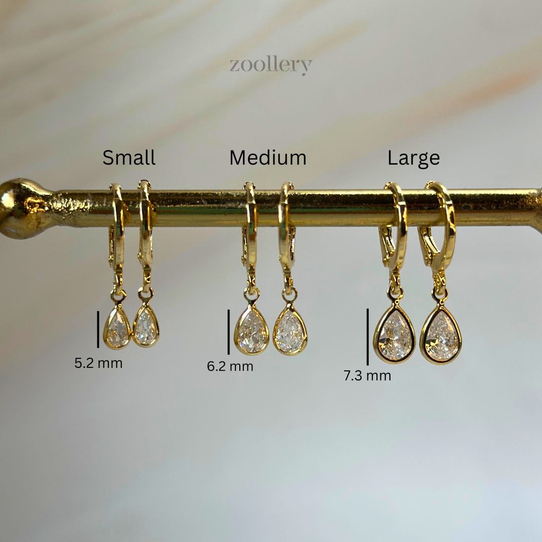 Classic Crystal Drops (Gold)
