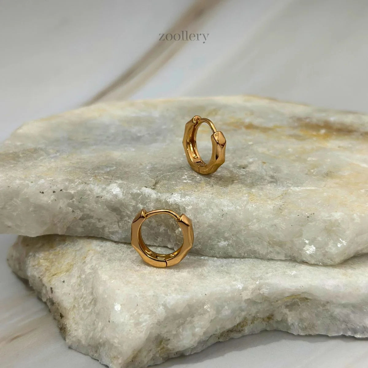 Edge Pop Hoops (Champagne Gold)