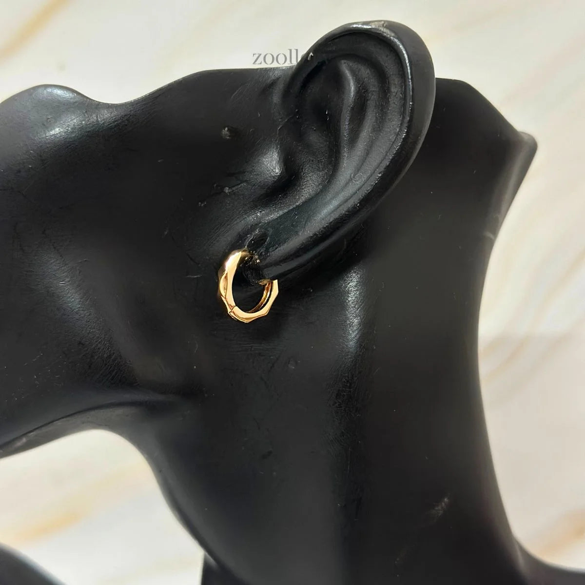 Edge Pop Hoops (Champagne Gold)