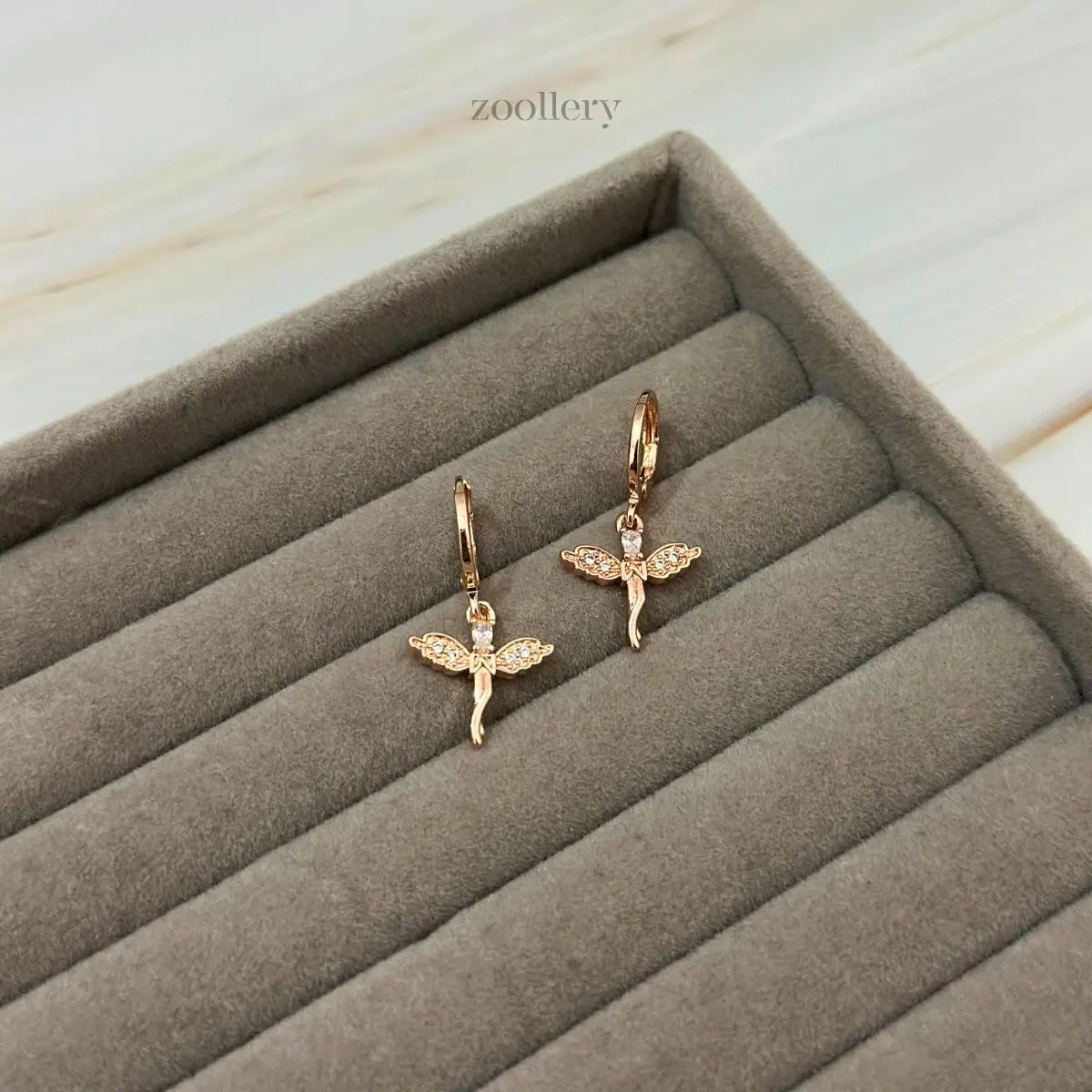 Angel Whisper Charm (Rose Gold)
