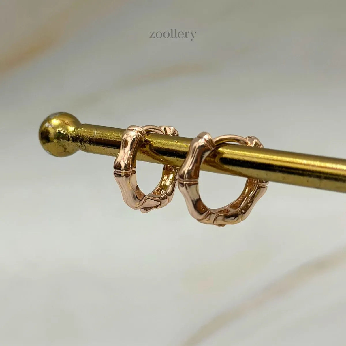 Zenstem Hoops (Rose Gold)