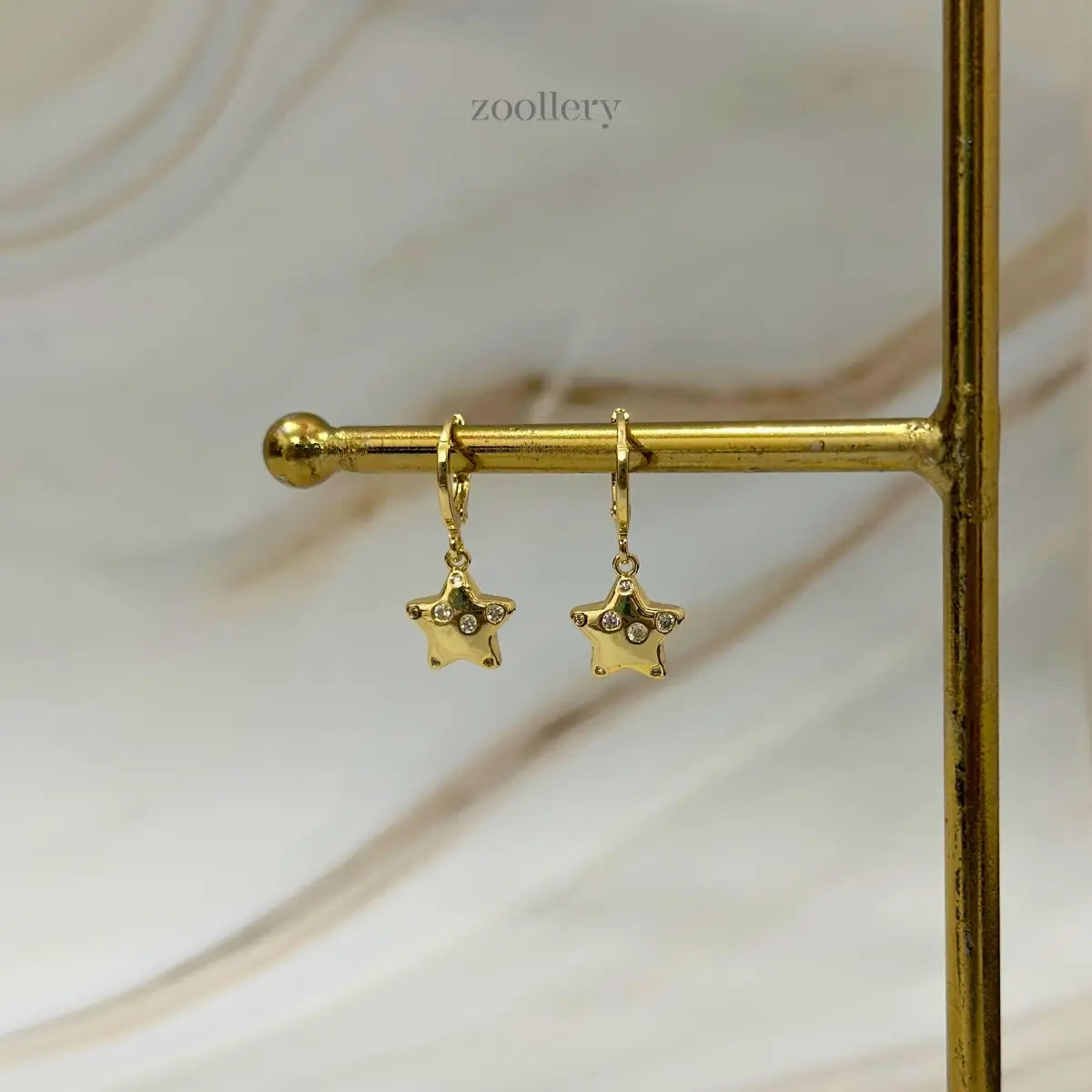 Dewy Star Earrings