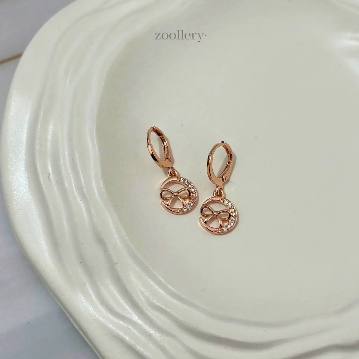 Bow in the Moon (Rose Gold)