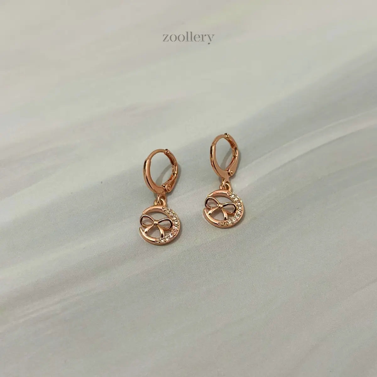 Bow in the Moon (Rose Gold)