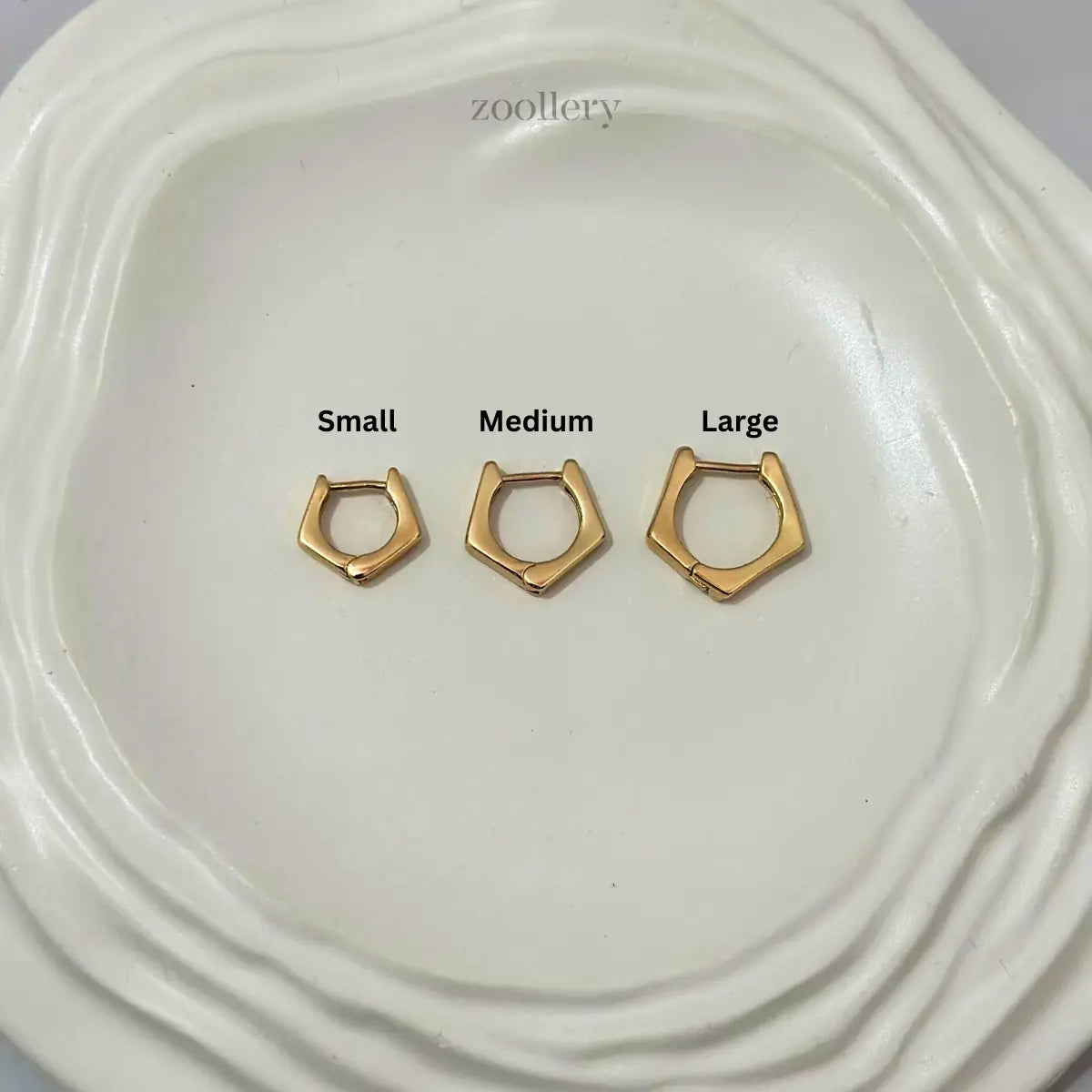 Pentara Hoops (Gold)