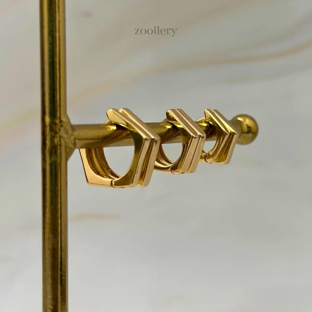 Pentara Hoops (Gold)