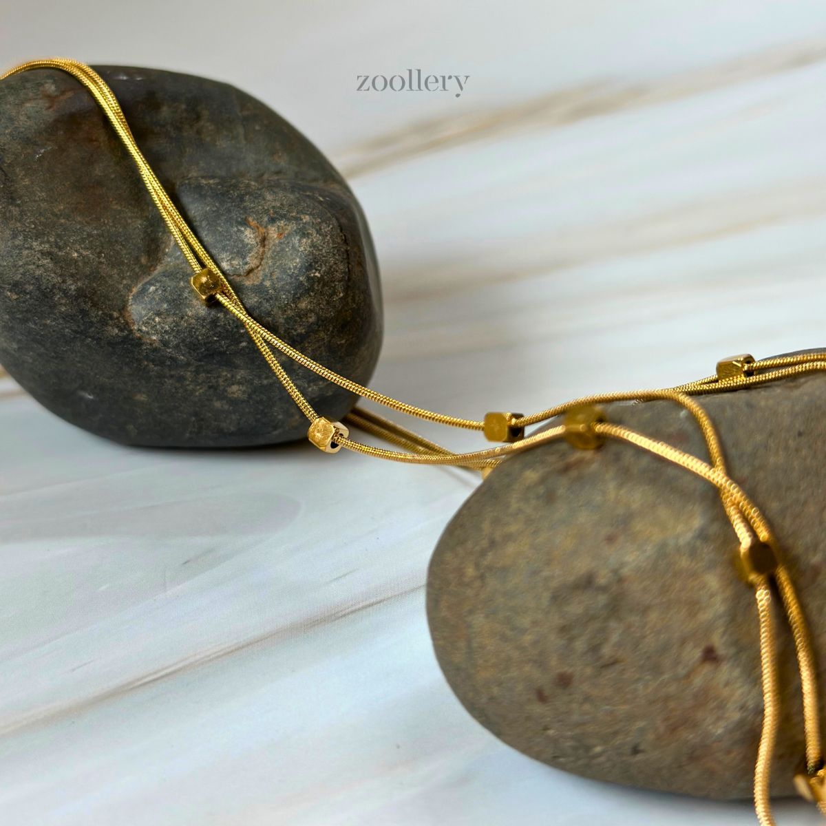 18K Dotline Necklace