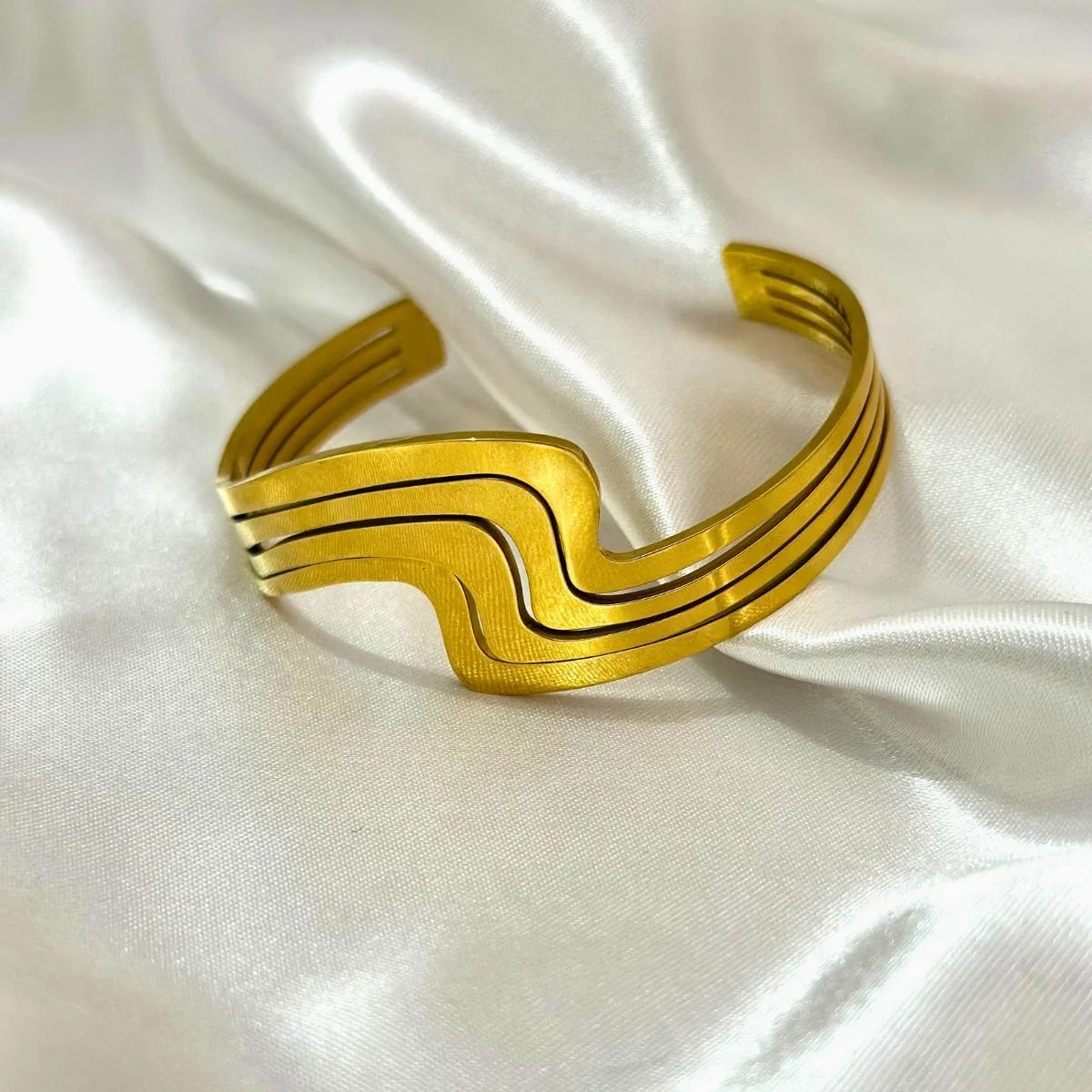 Golden Flow Cuff