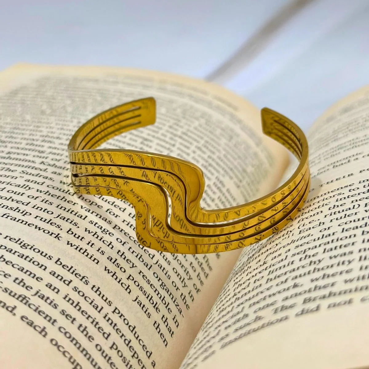 Golden Flow Cuff