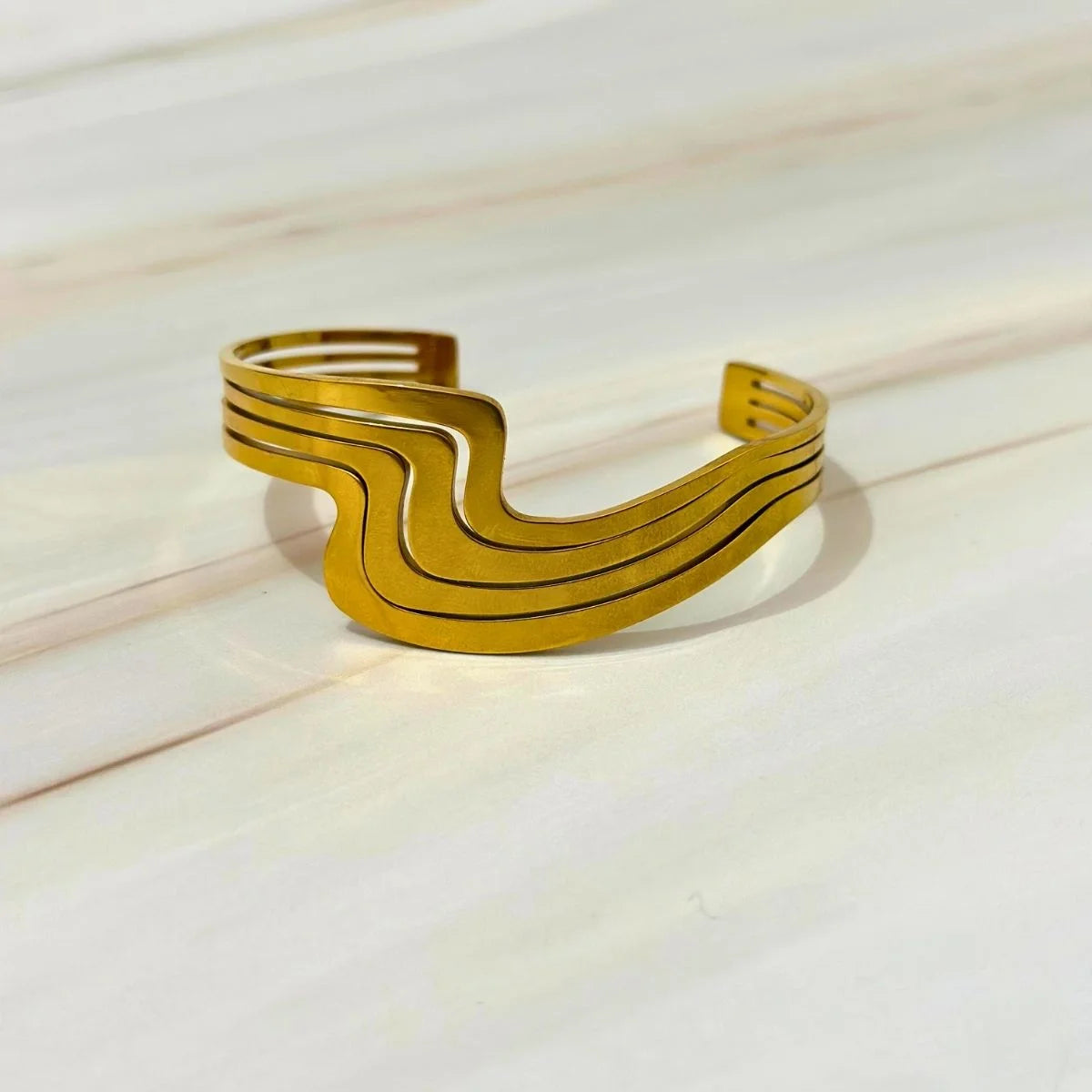 Golden Flow Cuff