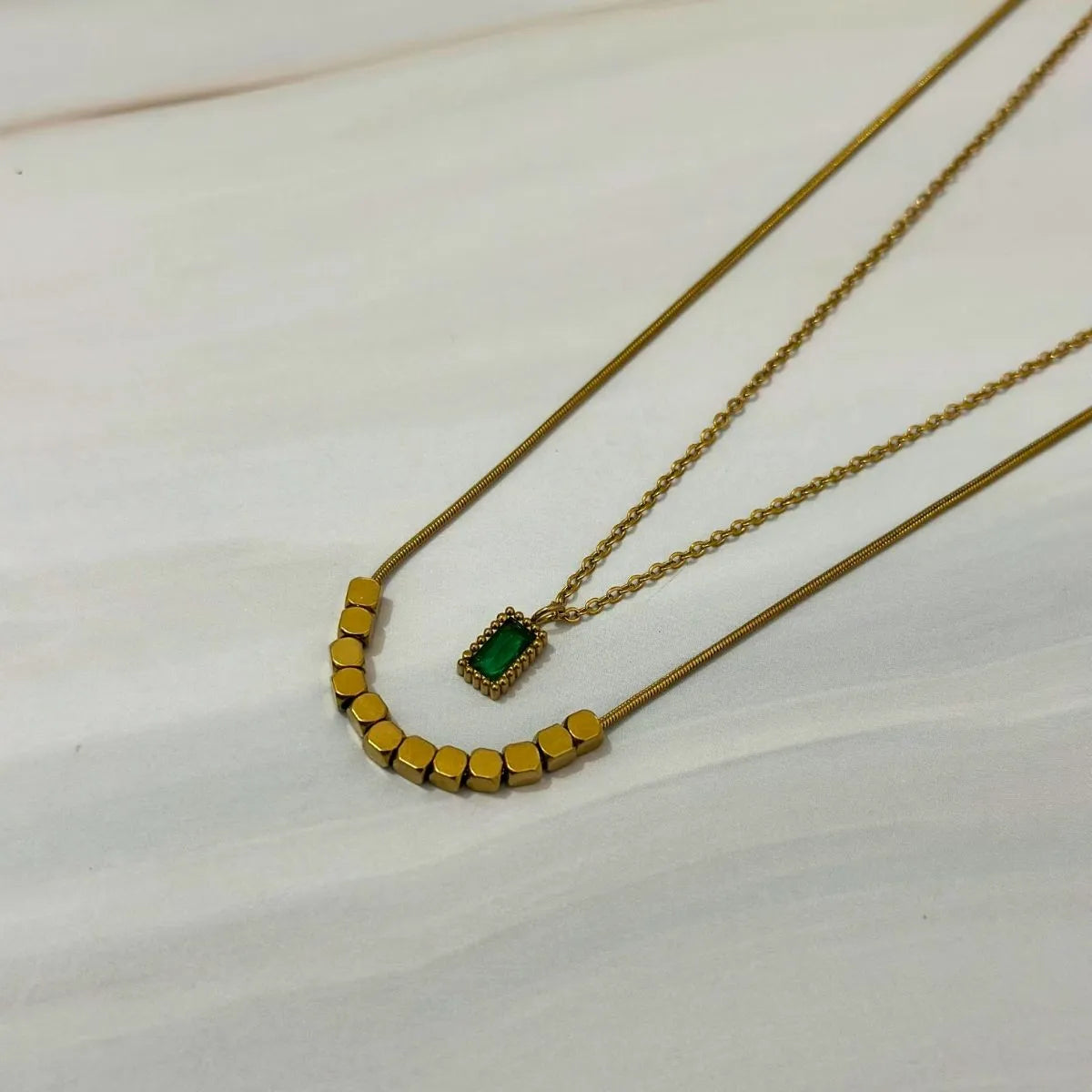 Verde Layered Necklace