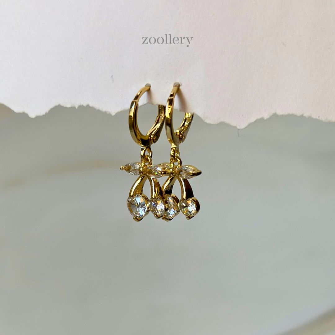 Dainty Cherry Charms