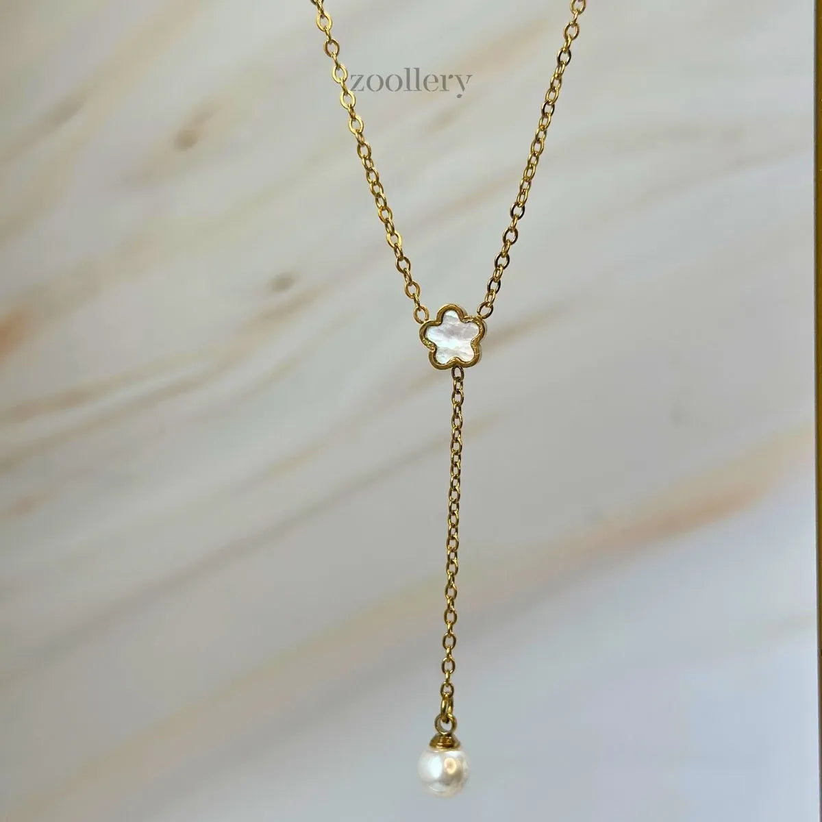 Bloom Lariat Necklace