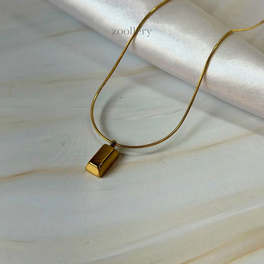 Gold Bar Necklace