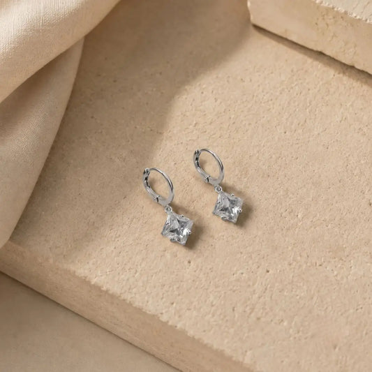 Glimmer Cube Charm (SIlver)