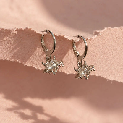 Melt for Me Earrings (Silver)