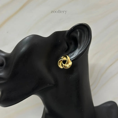 Luxe Twist Studs