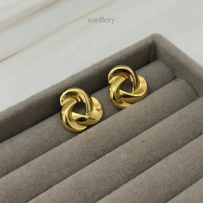 Luxe Twist Studs