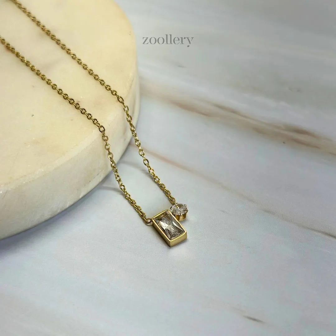 Shimmer Charm Necklace