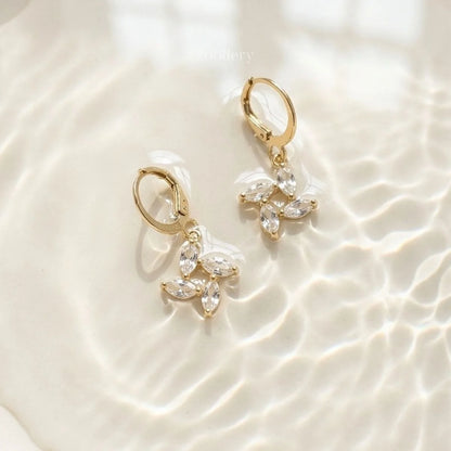 Glam Clover Dangles