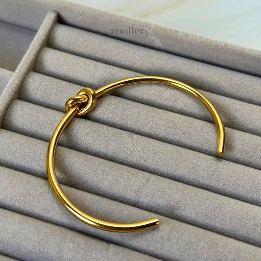 Golden Knot Cuff