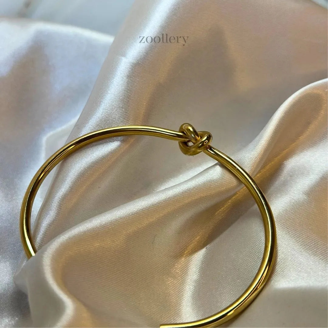 Golden Knot Cuff