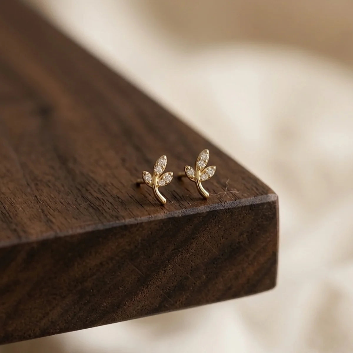 Fern Shine Studs