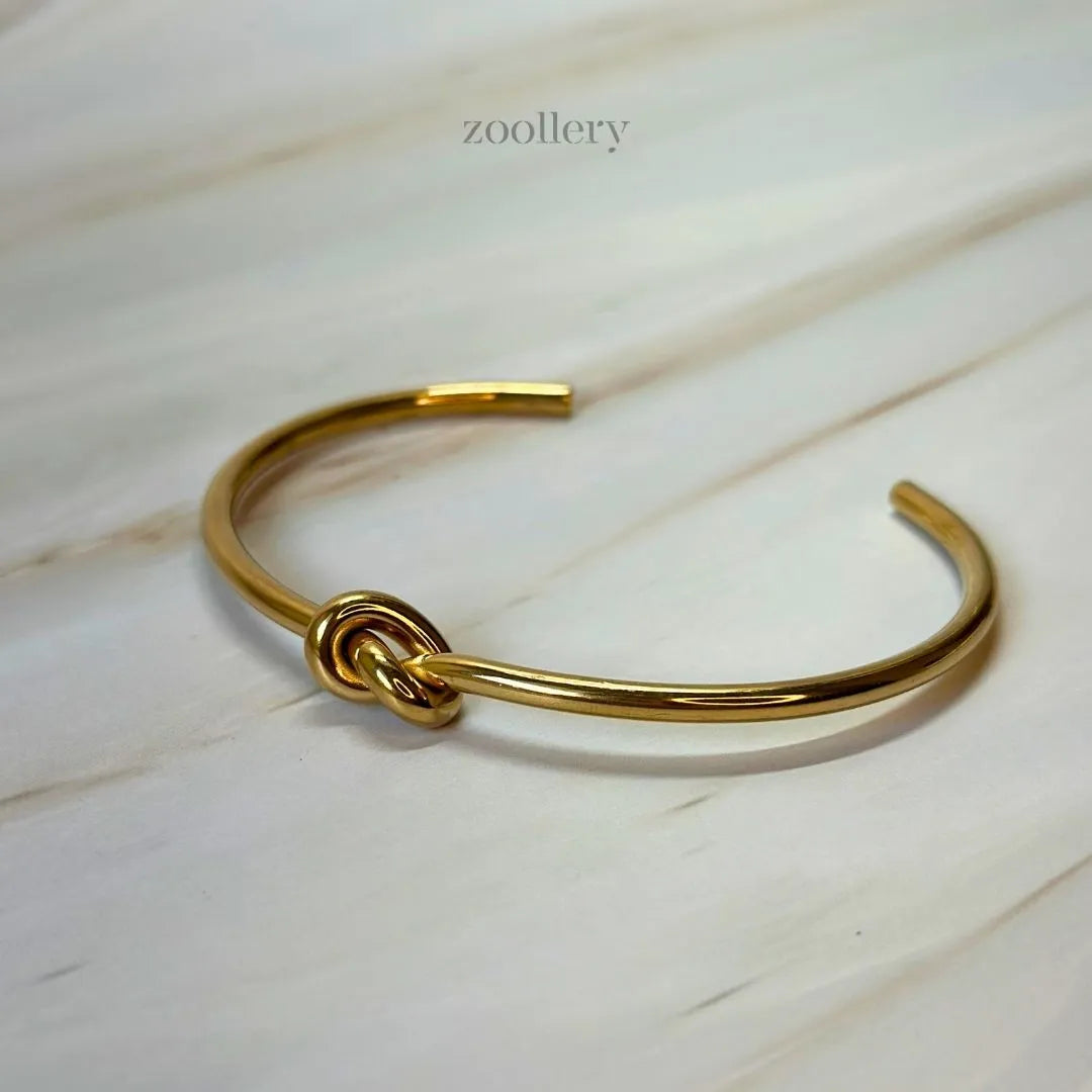 Golden Knot Cuff