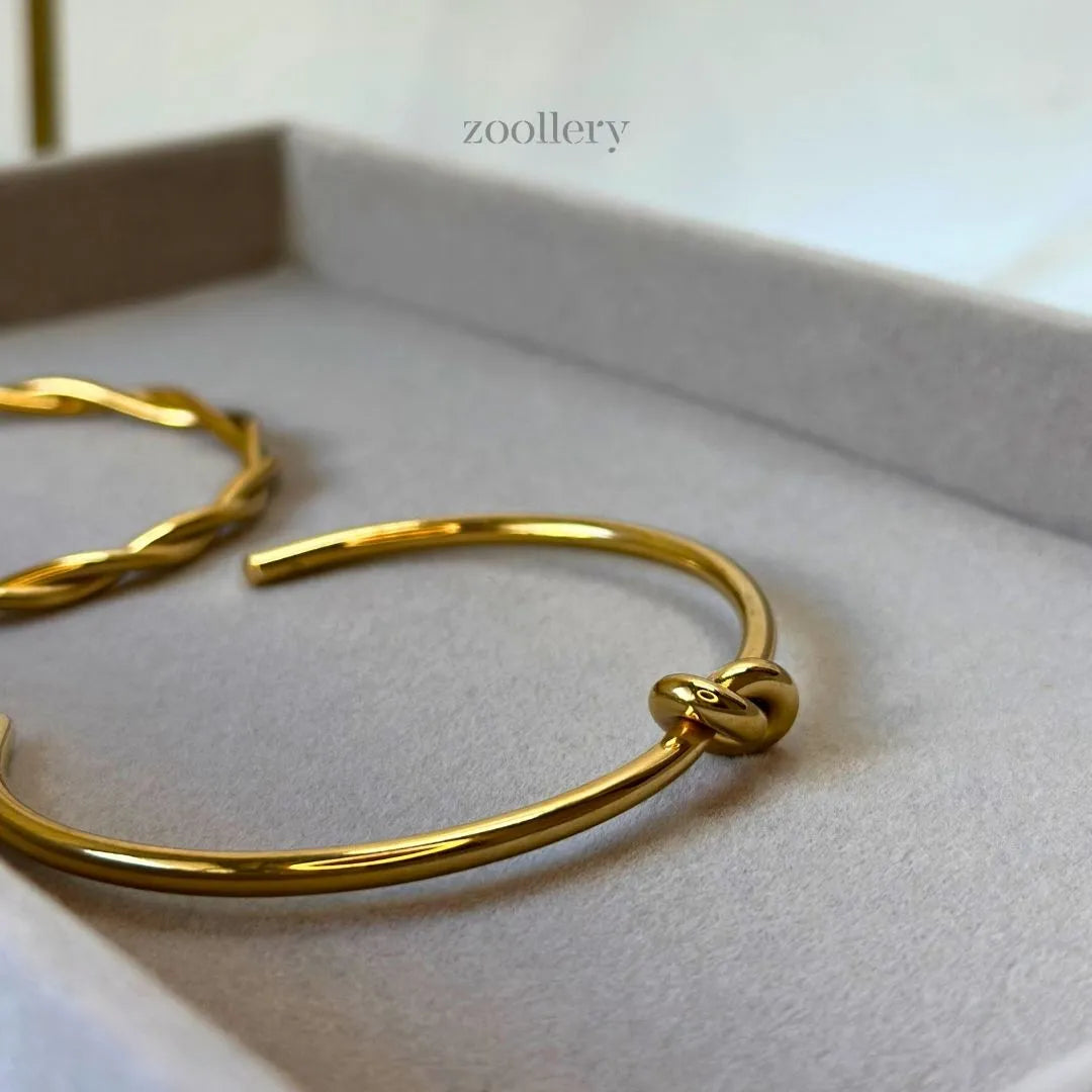 Golden Knot Cuff