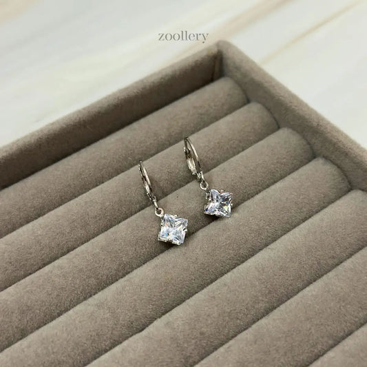 Glimmer Cube Charm (SIlver)