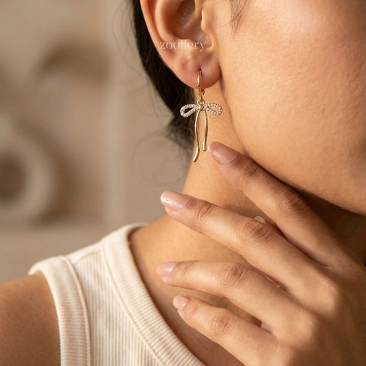 Pretty Bow Dangles