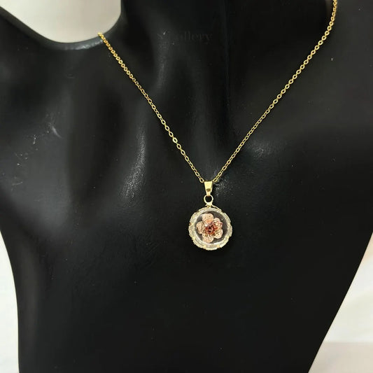 Golden Flora Necklace