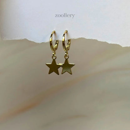 Stardrop Earrings (Gold)