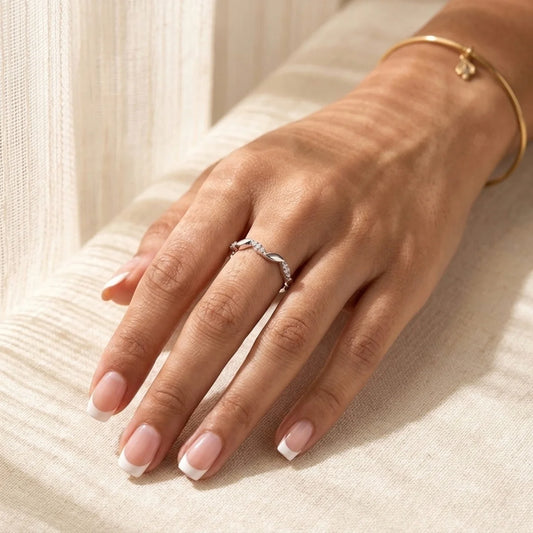 Eterna Zig Zag Ring