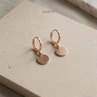 Soft Coin Drops (Rose Gold)