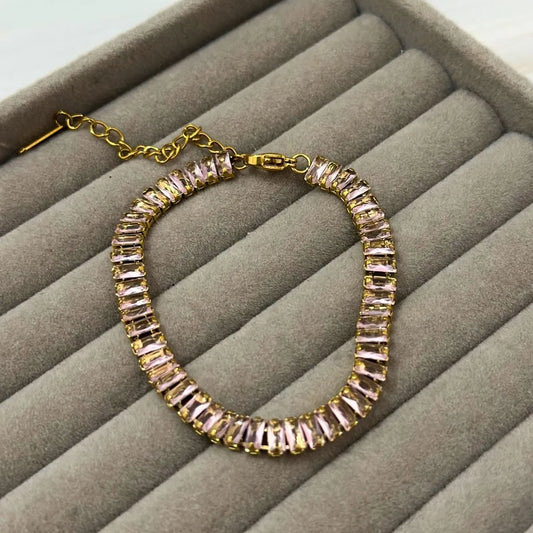 Rosélle Tennis Bracelet