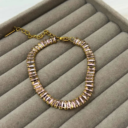 Rosélle Tennis Bracelet