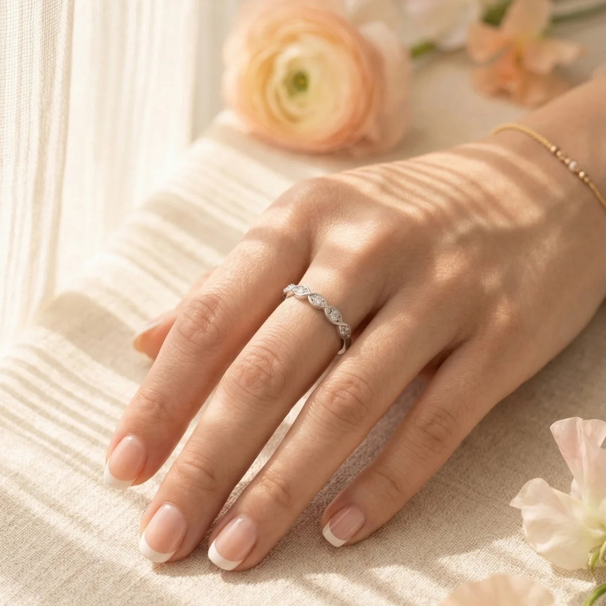 Vine Charm Ring