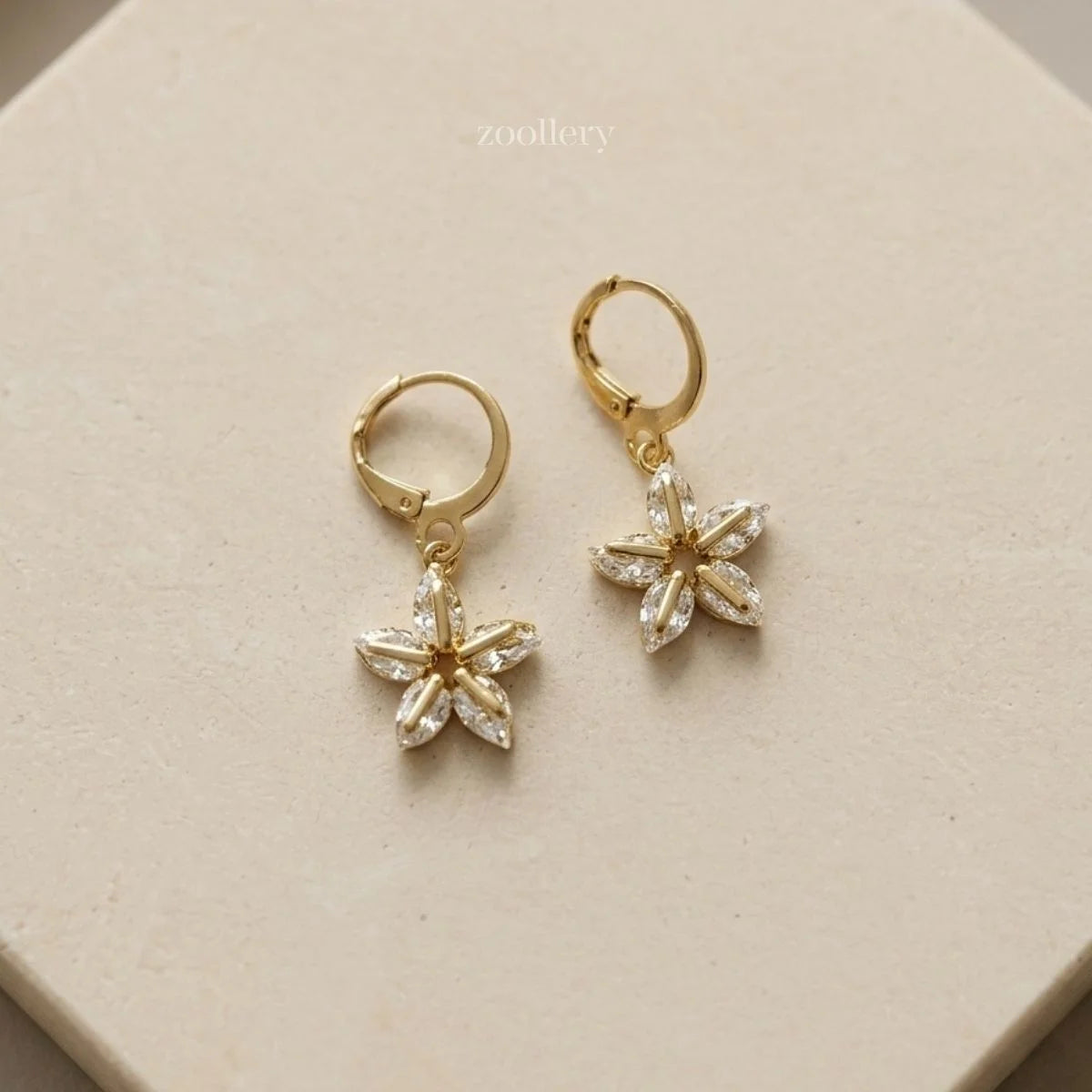 Fleur Crystal Drops