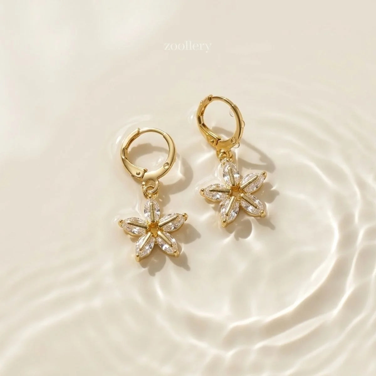 Fleur Crystal Drops