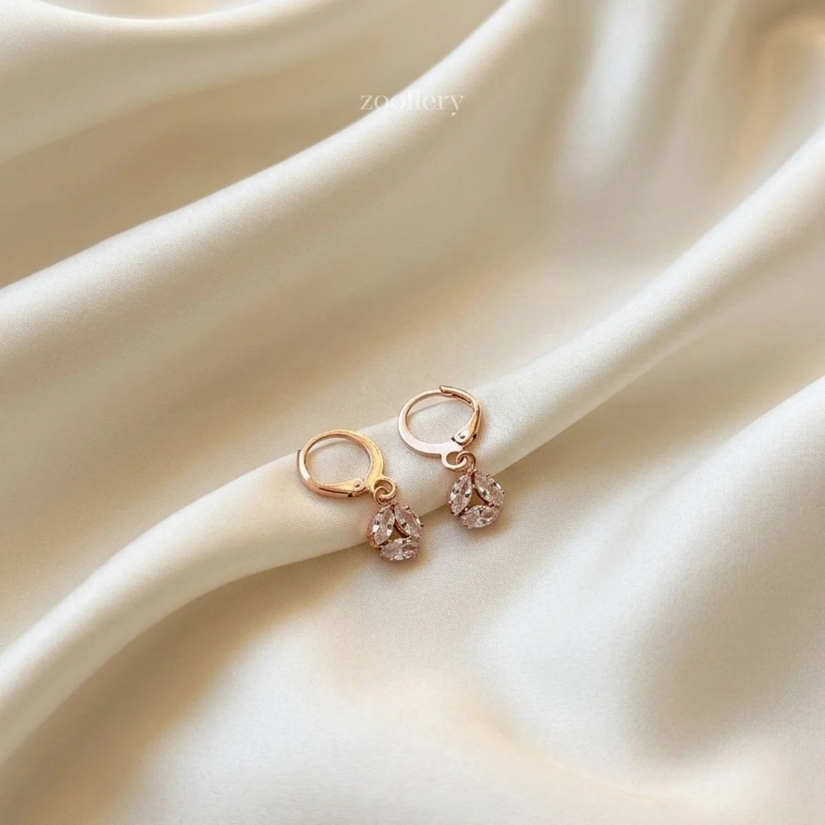 Cluster Drops (Rose Gold)