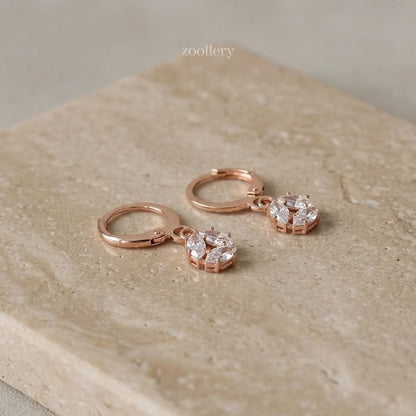 Cluster Drops (Rose Gold)