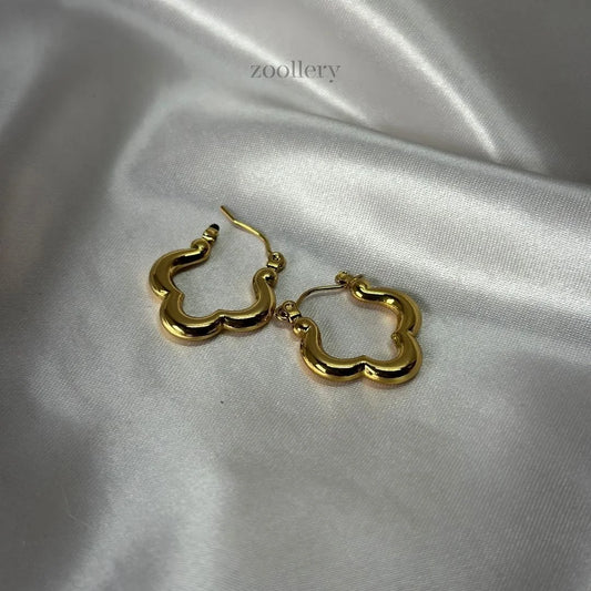 Serene Cloud Hoops