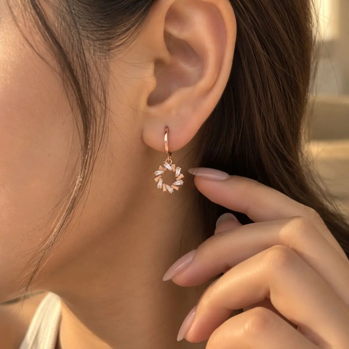 Shineburst Drops (Rose Gold))