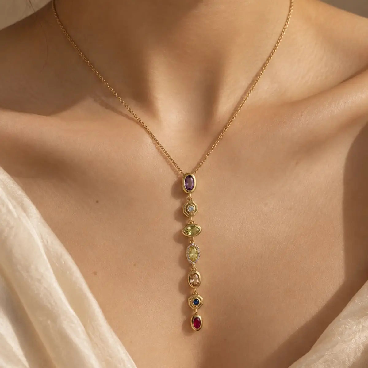 Rainbow Muse Necklace