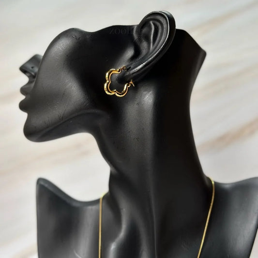 Serene Cloud Hoops