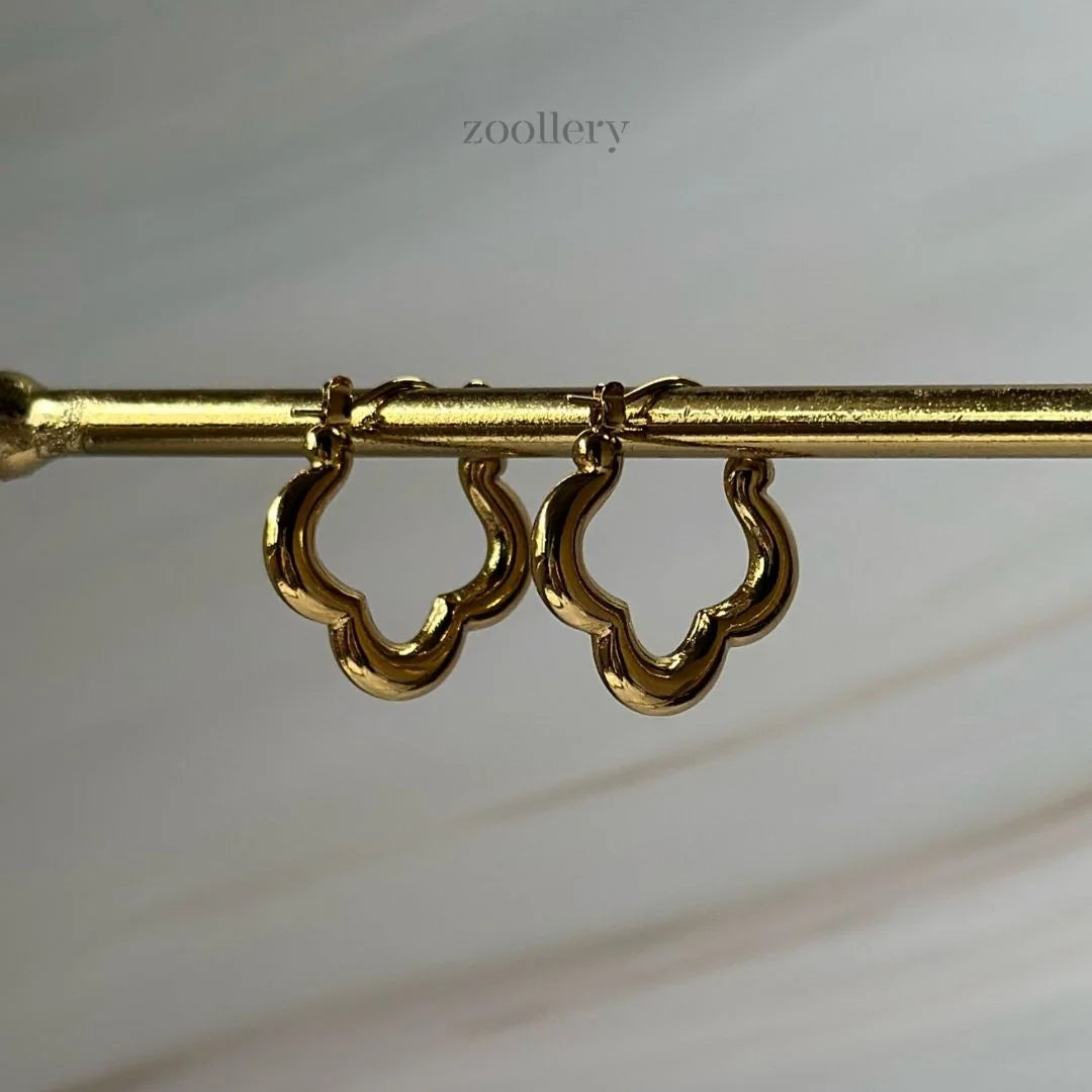 Serene Cloud Hoops
