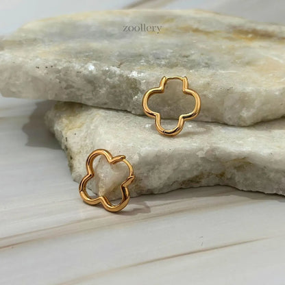 Clovelle Hoops (Champagne Gold)
