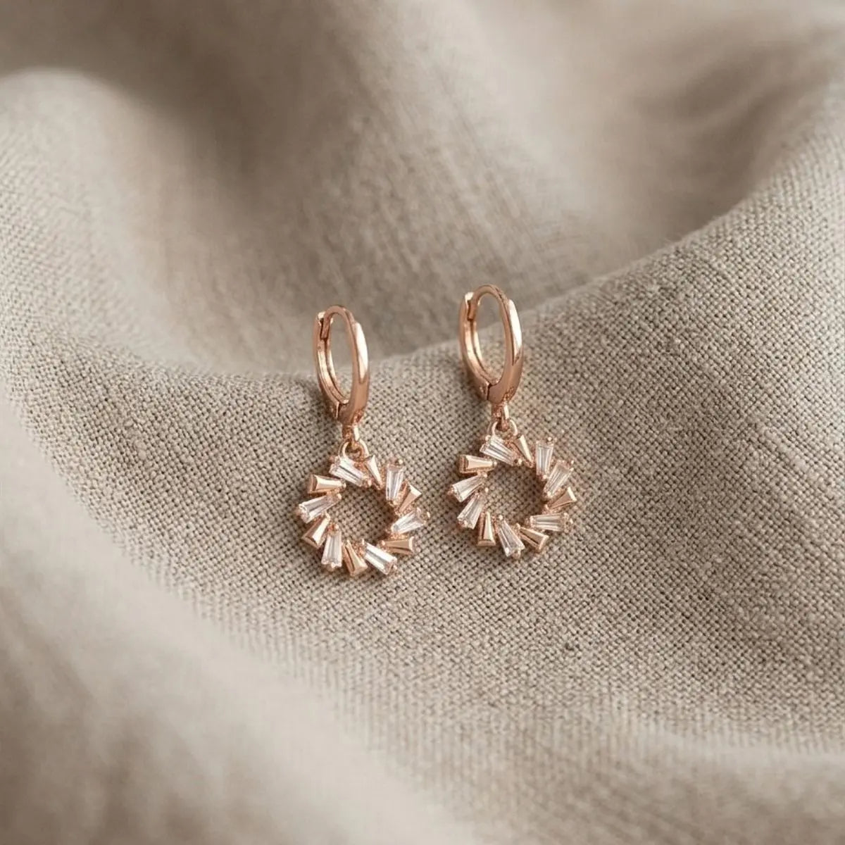 Shineburst Drops (Rose Gold))